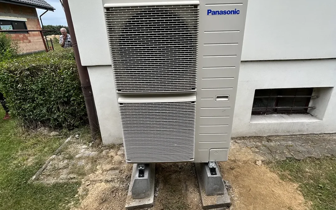 Radlin – pompa ciepła Panasonic T-CAP 12 kW